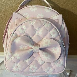 Under One Sky Light Pink Daisy Mini Backpack